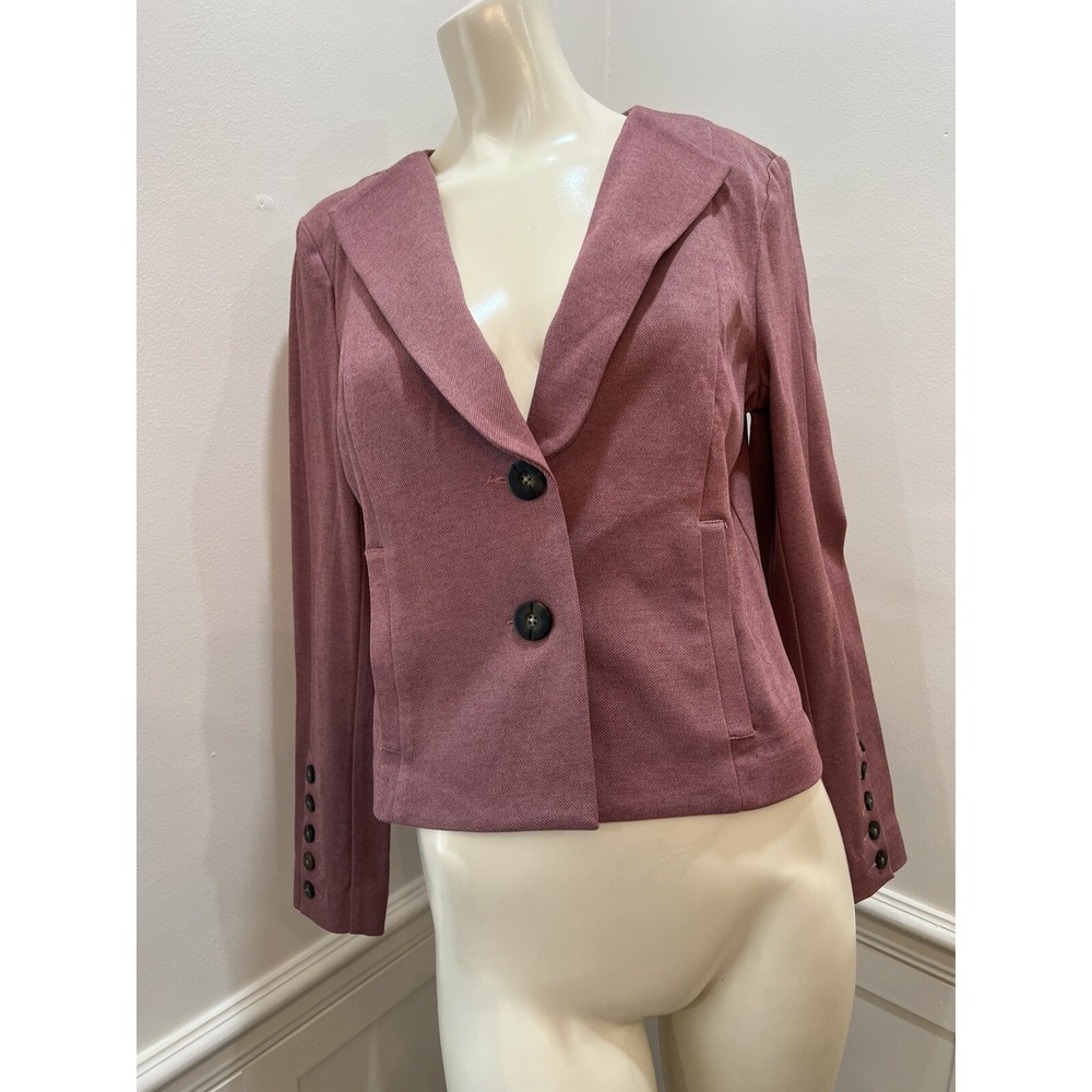 CAbi Women's #3550 Applaud Jacket‎ Pink Quartz Size 6